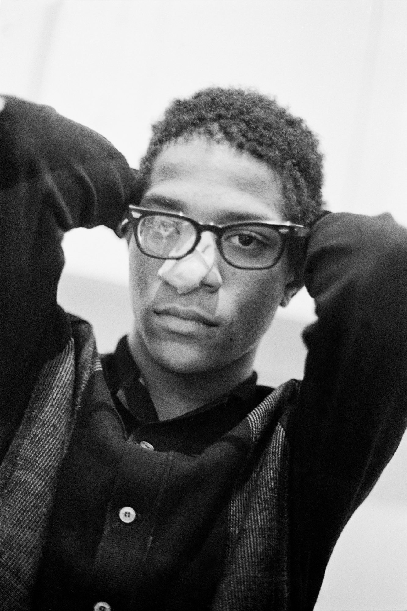 Jean-Michel in the Living Room